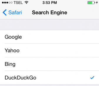 How to Change Search Engine Safari on iPhone