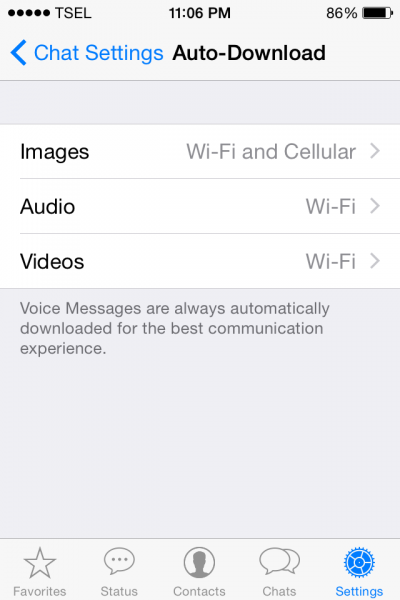 How to Auto-downloading Pictures on WhatsApp iPhone
