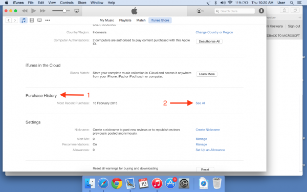 How to View Purchase History App Store and iTunes Store