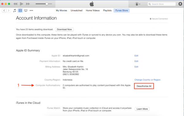 How to Deauthorize Apple ID from All Computer