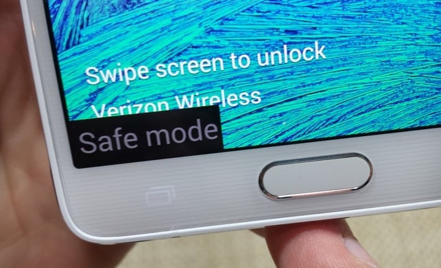 Galaxy Note 4 Safe mode