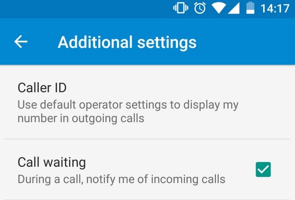 Steps to hide your number and caller id in android