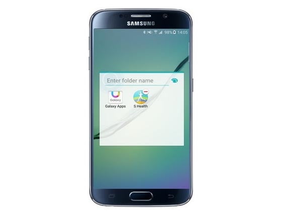 Trabajar con la pantalla de aplicaciones Galaxy S6 y S6 Edge