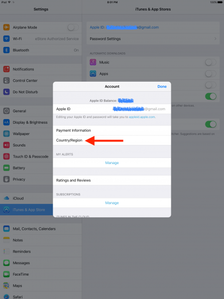 How To Change Your ITunes Store Location (For IPad Users)