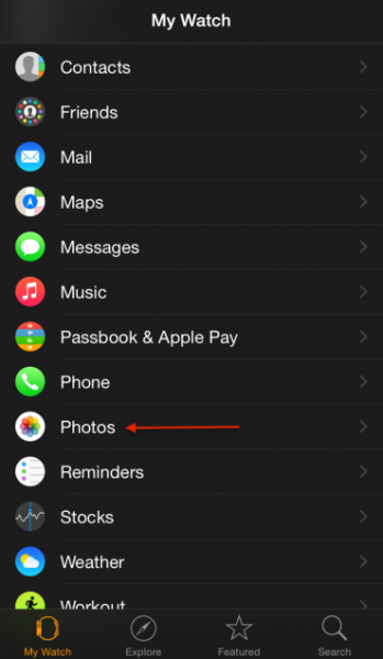 Cómo tomar una captura de pantalla y compartirla en Apple Watch