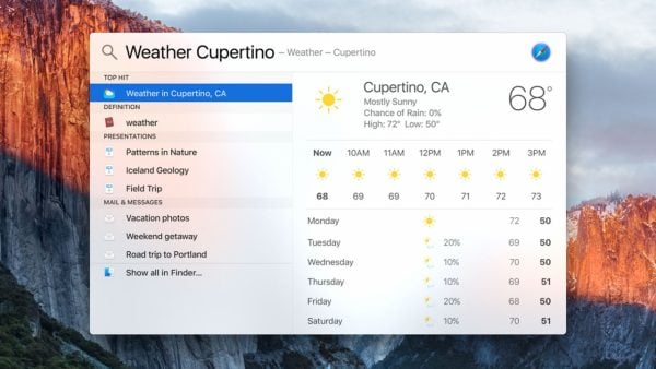 Was ist neu in New OS X 10.11 El Capitan und Review