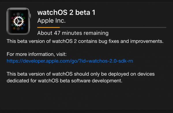 How to Update your Apple Watch WatchOS 2 Developer safely