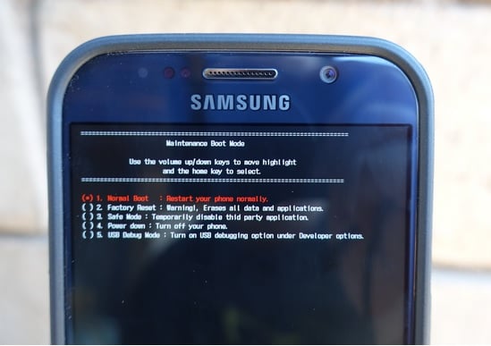 Galaxy S6 Screen Won't Turn On Problem