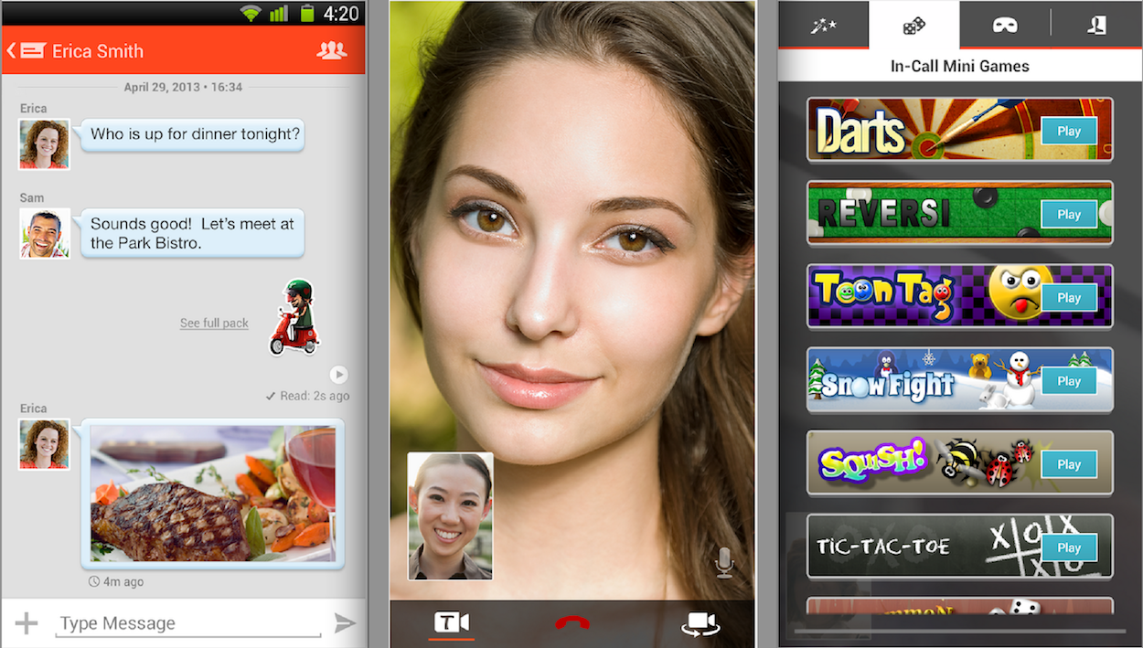 Le migliori alternative FaceTime per Android