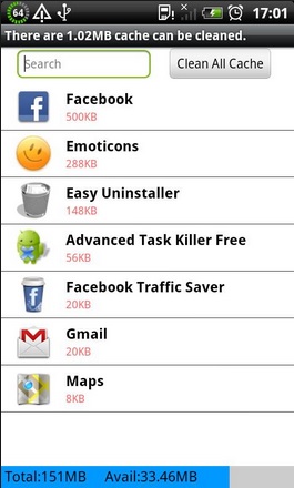 Memory cleaner android 