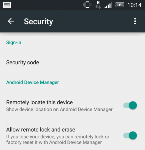 Allow Android Device Manager, source: pcadvisor.uk