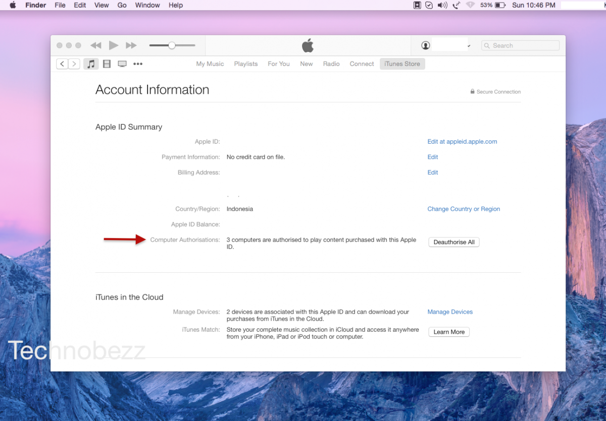 How To Authorize And Deauthorize ITunes On Your Mac