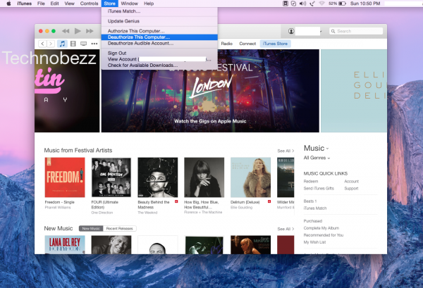How to Authorize and Deauthorize iTunes on Your Mac