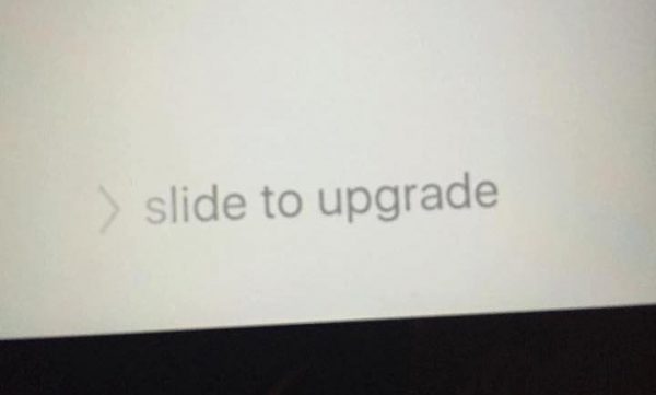 Slide to Upgrade issue, source: absolutegizmos.com