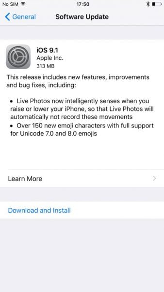 iOS 9.1 ya está disponible, ¿es el momento perfecto para actualizar?