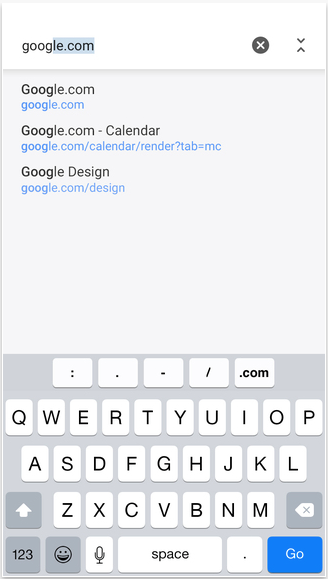 Chrome App für iOS-Updates zum Deaktivieren der Tastatur von Drittanbietern