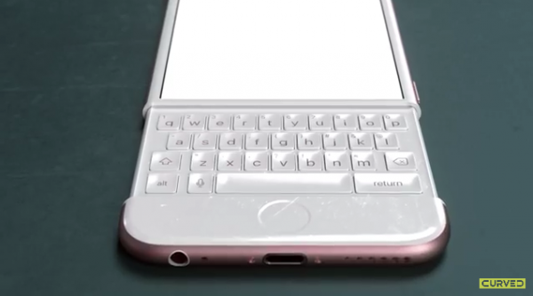 Watch iPhone 6K Concept. The iPhone 6 With Slide Out Keyboard