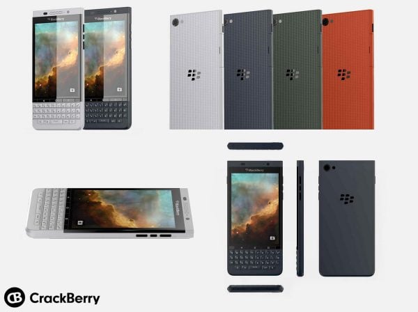 Das zweite Blackberry Android-Geräte-Rendering: Das BlackBerry Vienna