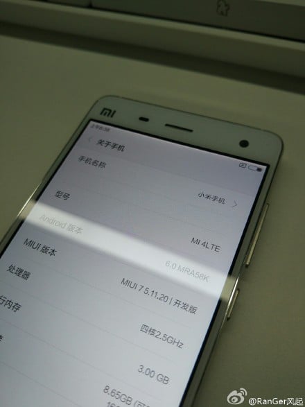 Xiaomi Mi4 und Mi Note erhalten das Marshmallow-Update