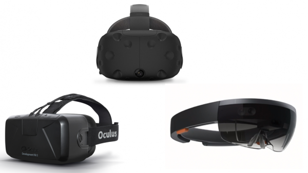 Oculus Rift, HTC Vive and Hololens