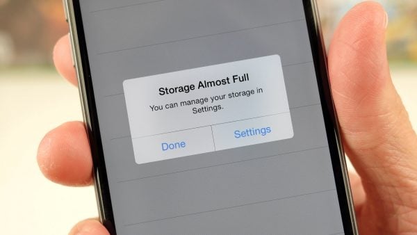 iPhone Storage Almost Full - How To Fix It