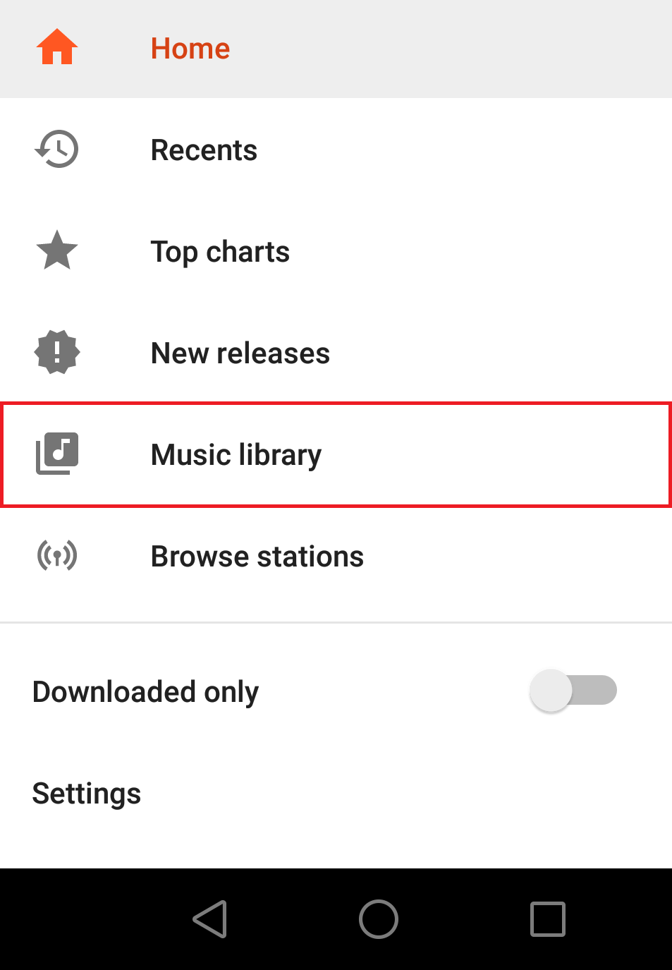 how to delete playlist in Google Play Music