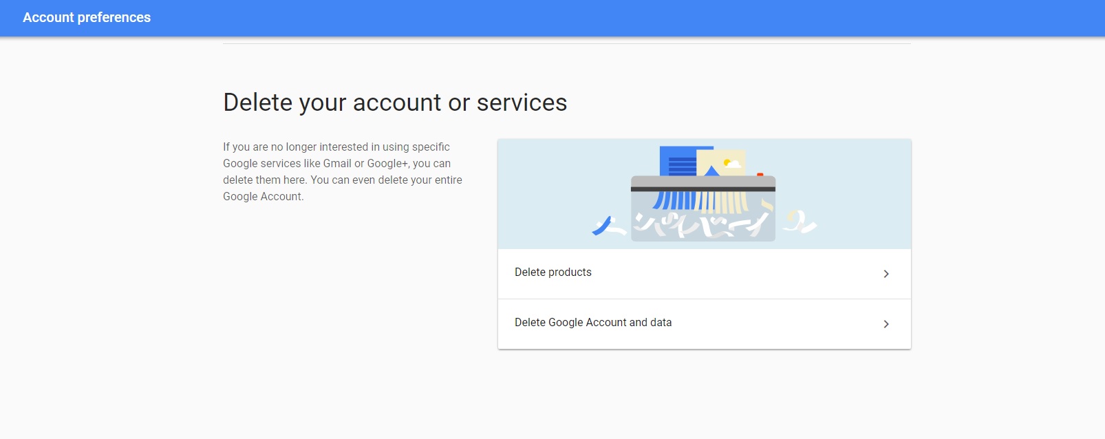 how to delete your Gmail account