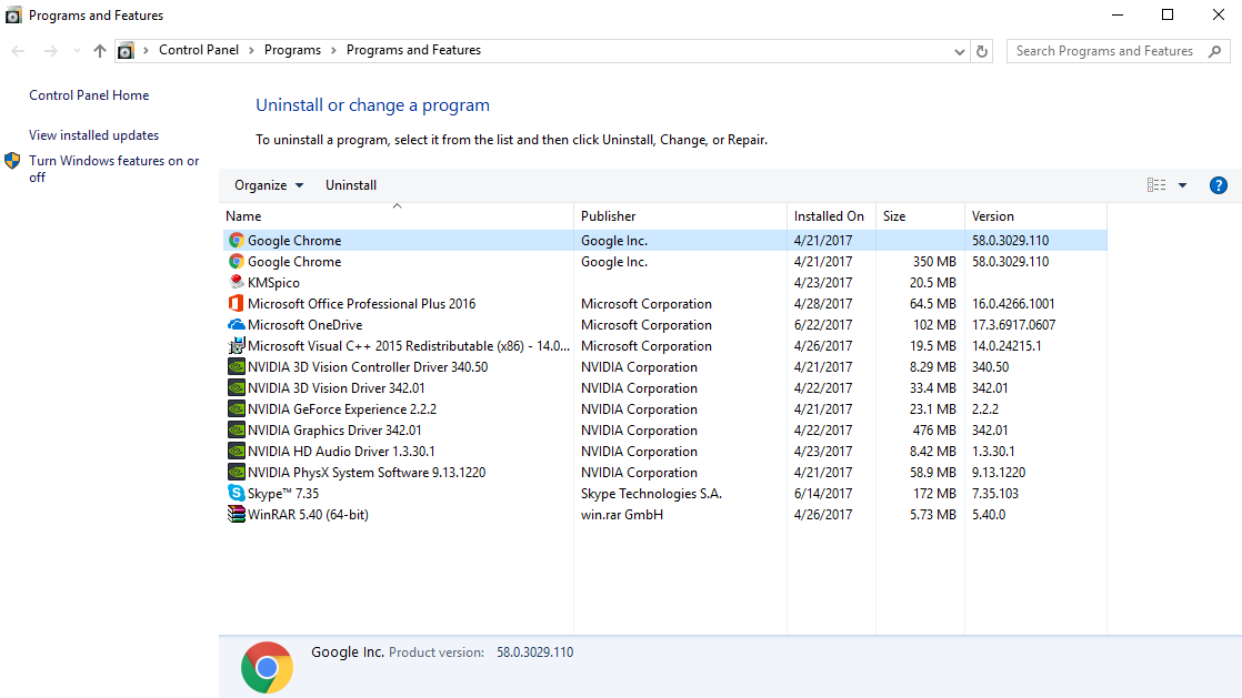 how to uninstall apps and programs in Windows 10
