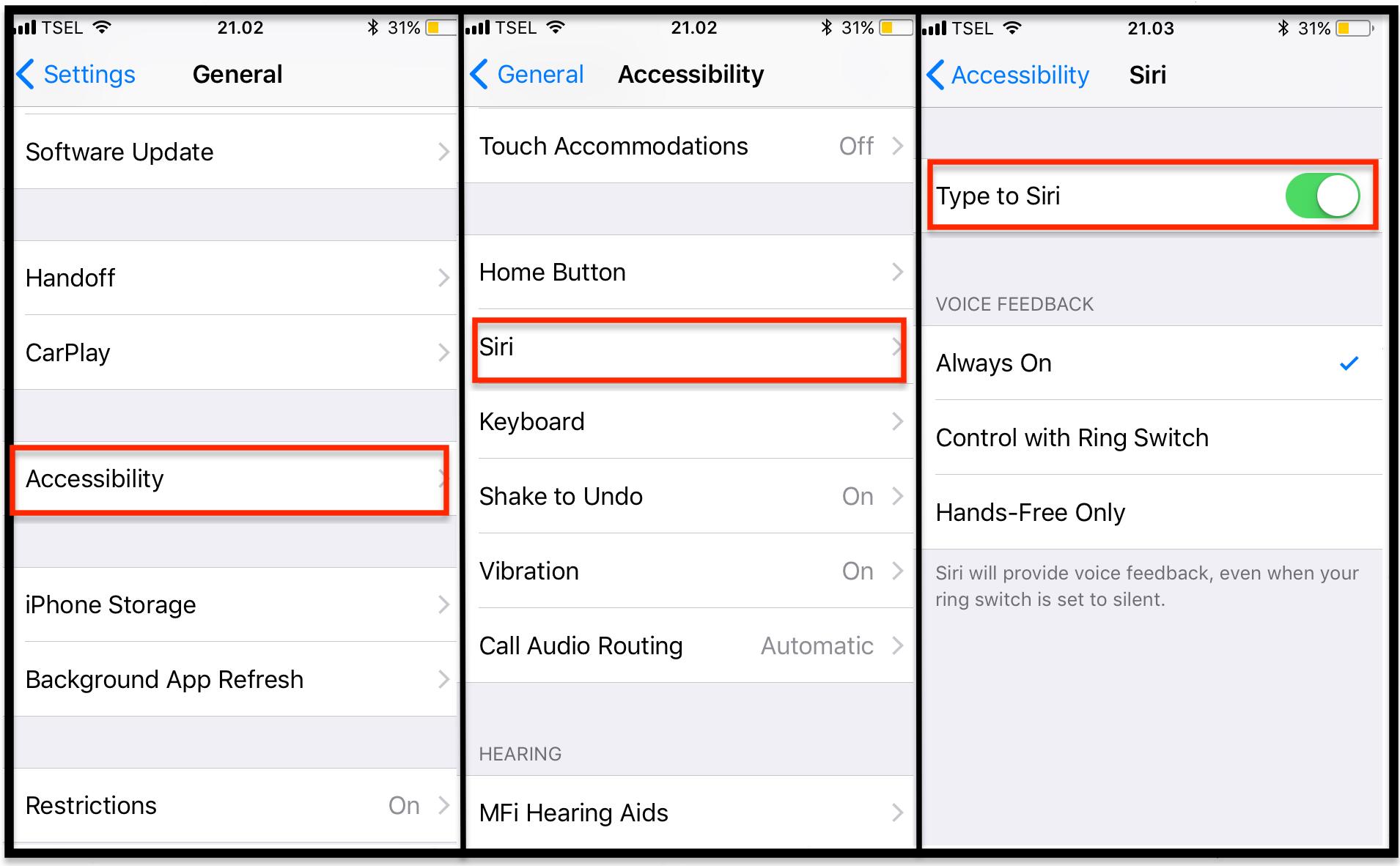 How To Enable Type To Siri In iOS 11