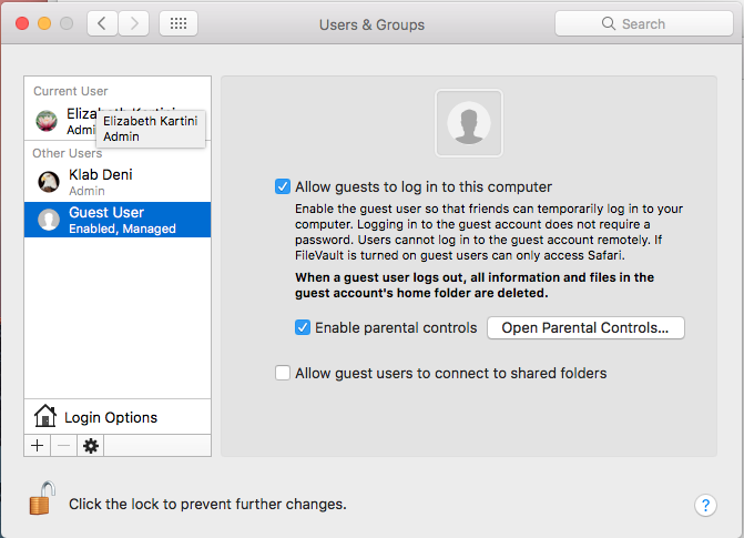 How To Create Guest Login On A Mac 