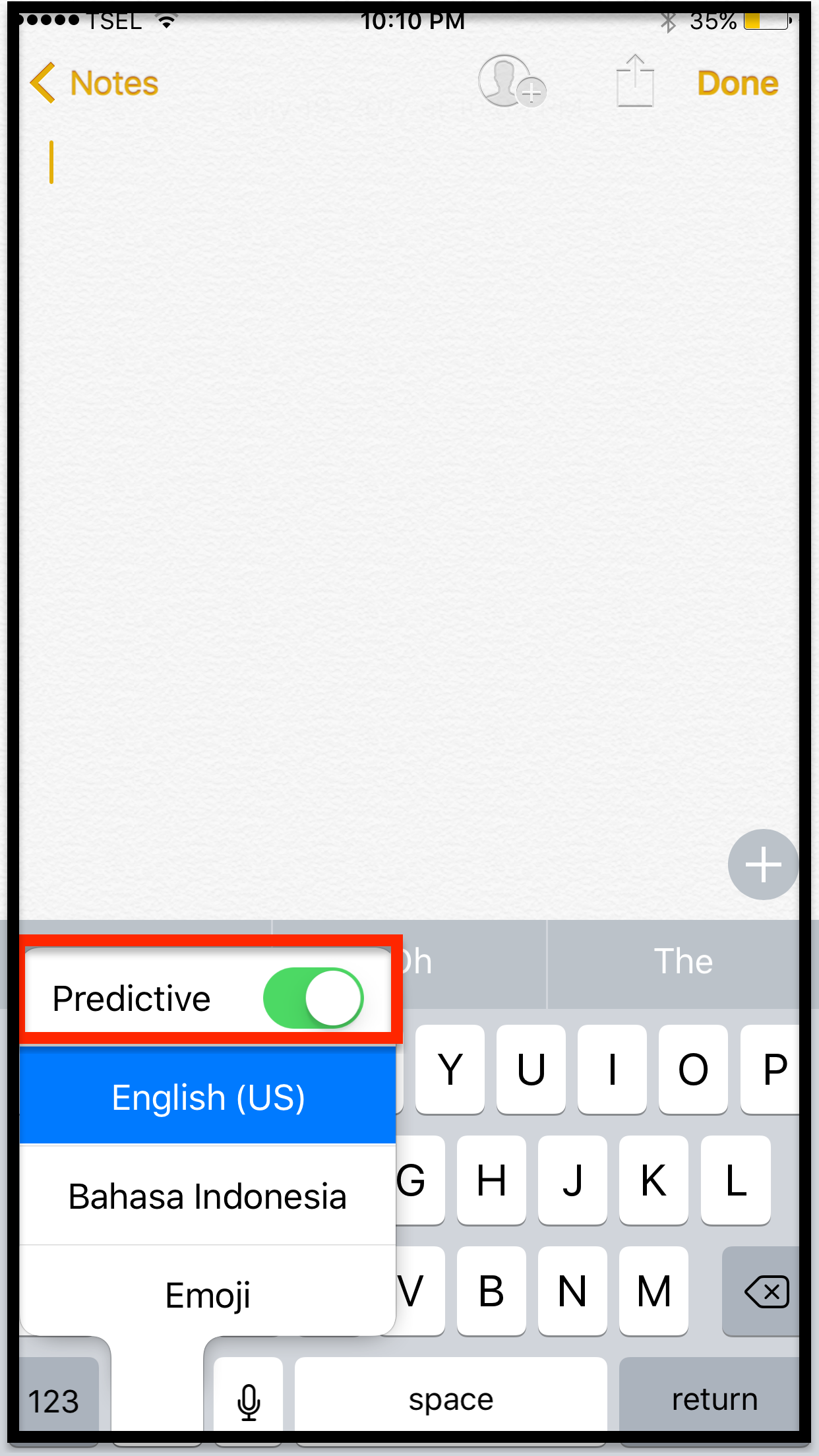 How To Turn Off Typing Suggestions In iOS