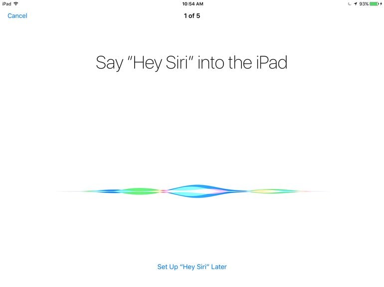 how to enable and use Siri on iPad