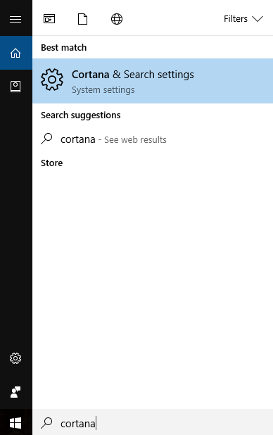 how to enable hey cortana in windows 10