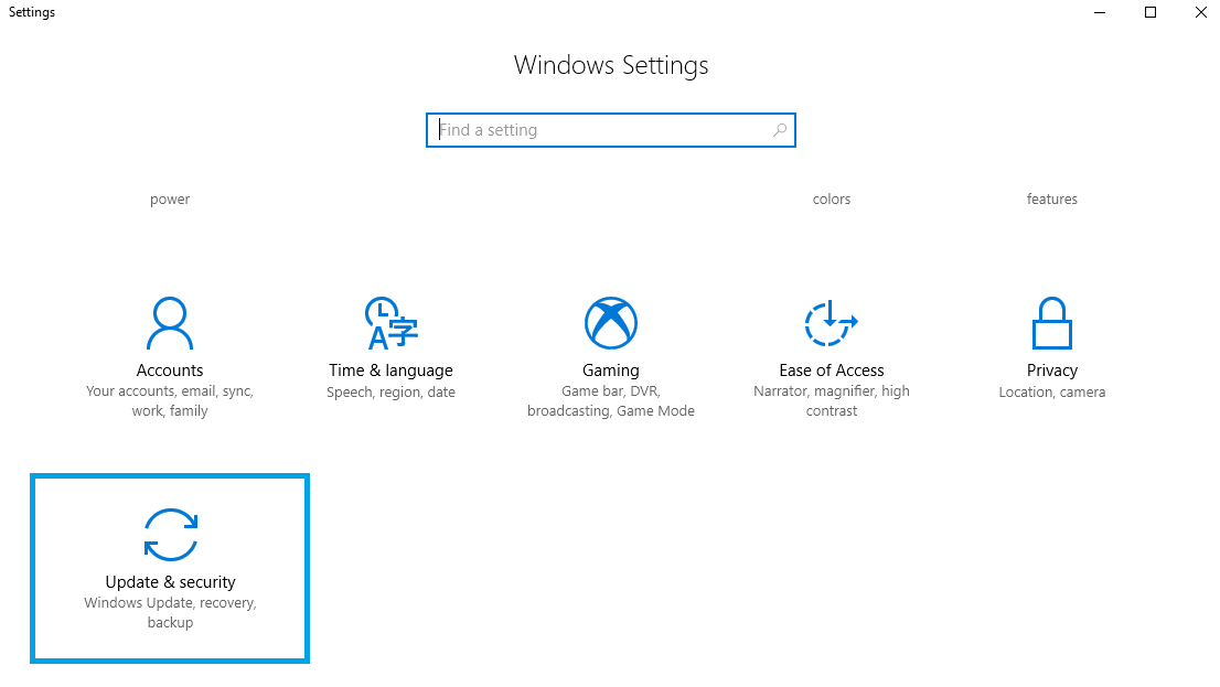 Windows Defender offline in Windows 10 Creators Update