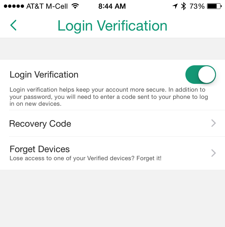 How to enable login verification on SnapChat