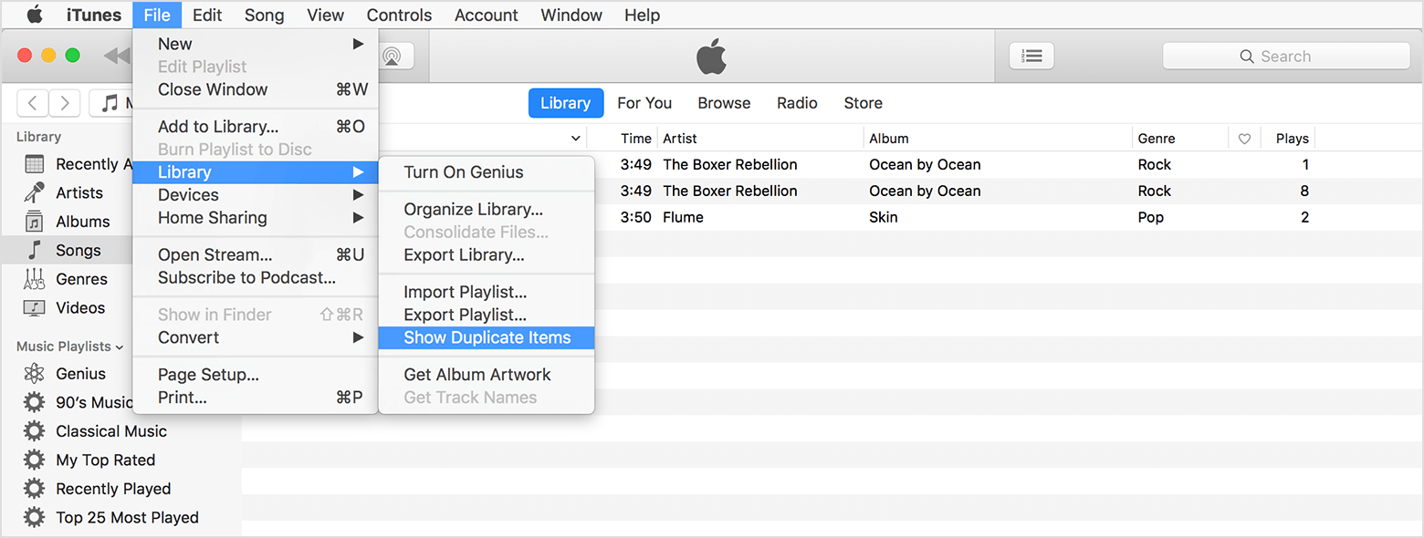 How To Delete Duplicate Files In iTunes