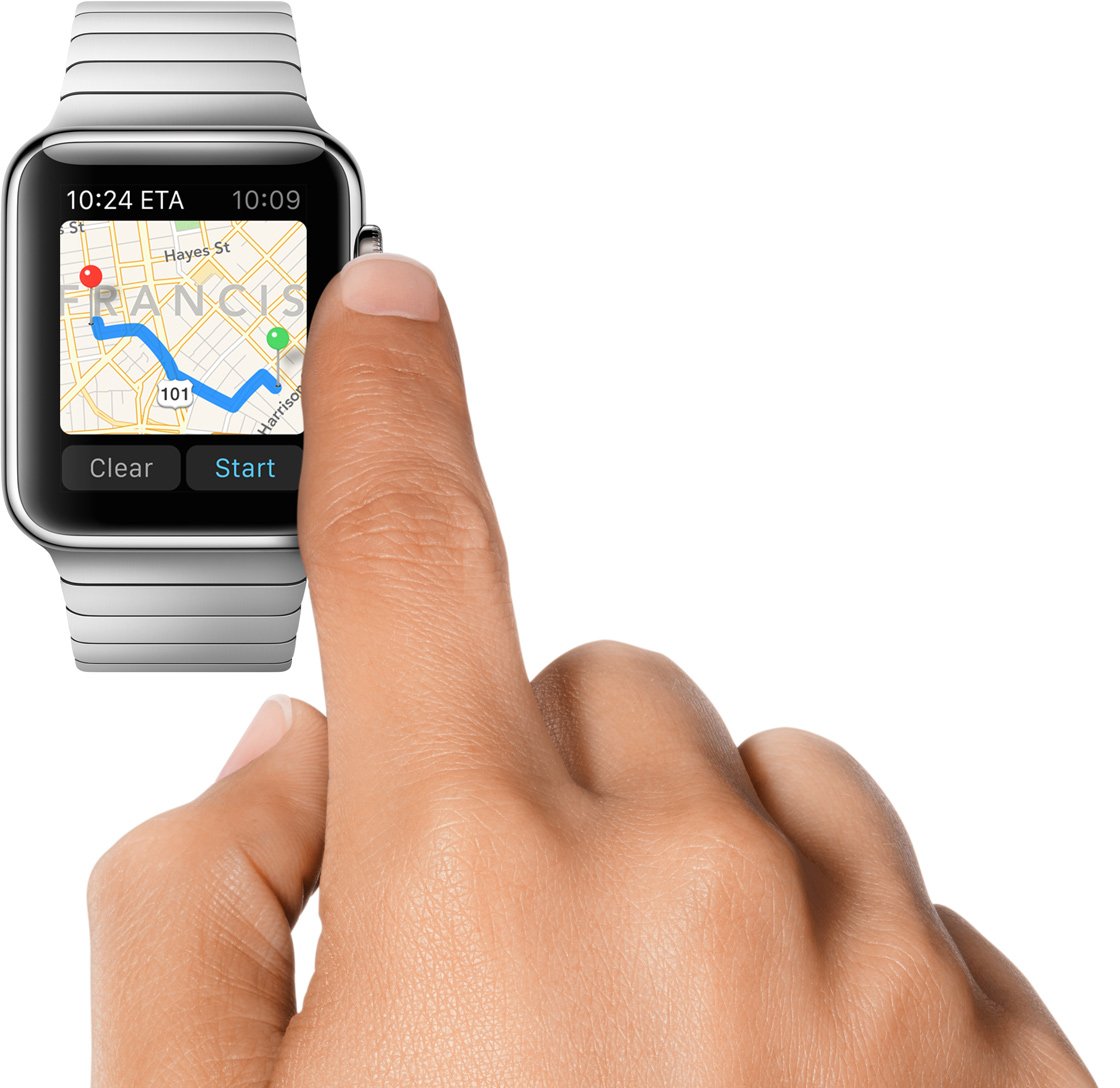 Cómo usar mapas en Apple Watch
