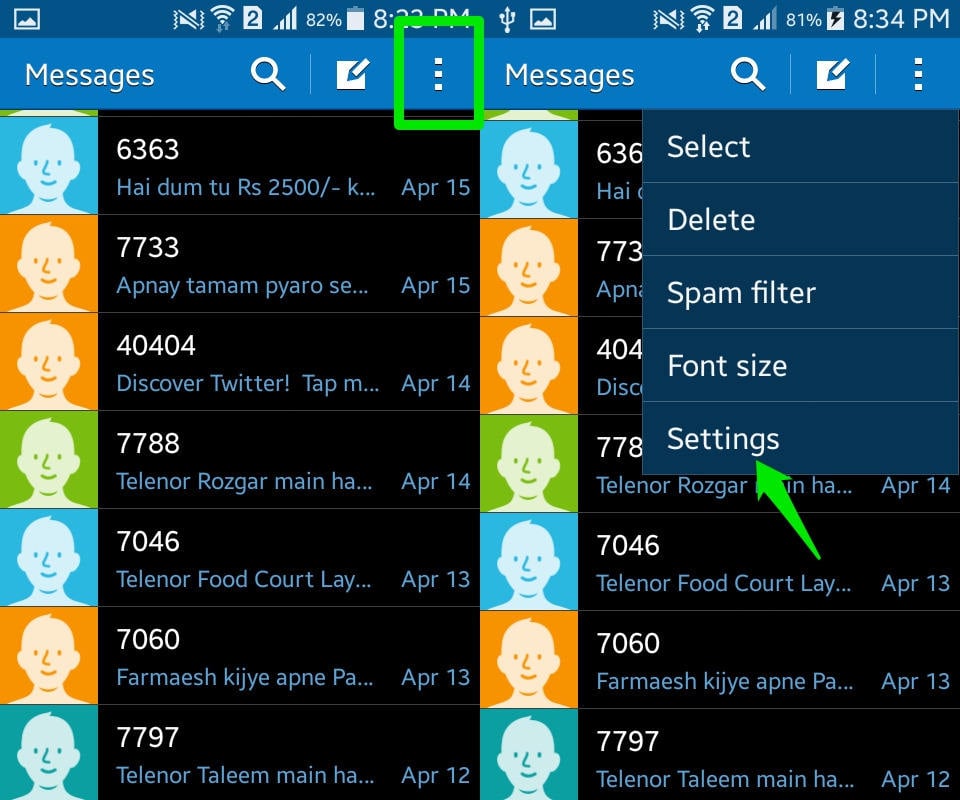 How To Avoid Spam On Android