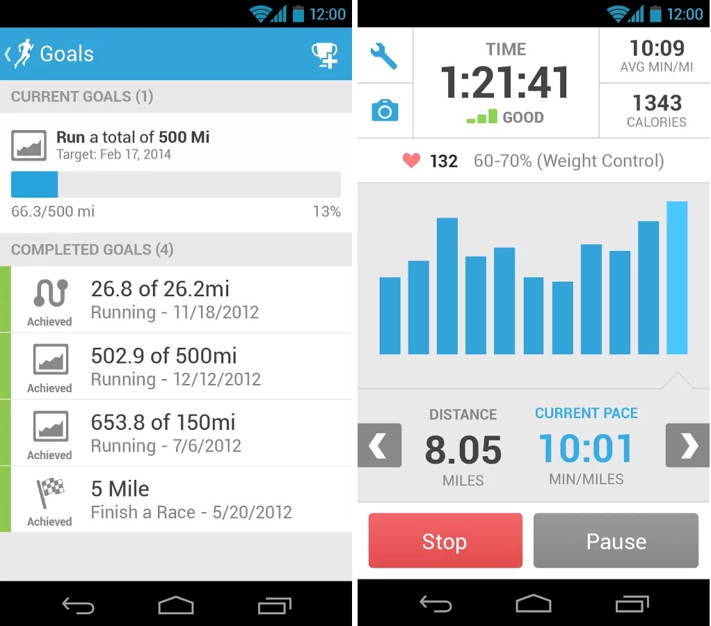 best free running apps for Android