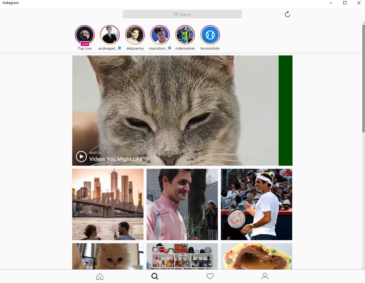 how to use Instagram on Windows 10