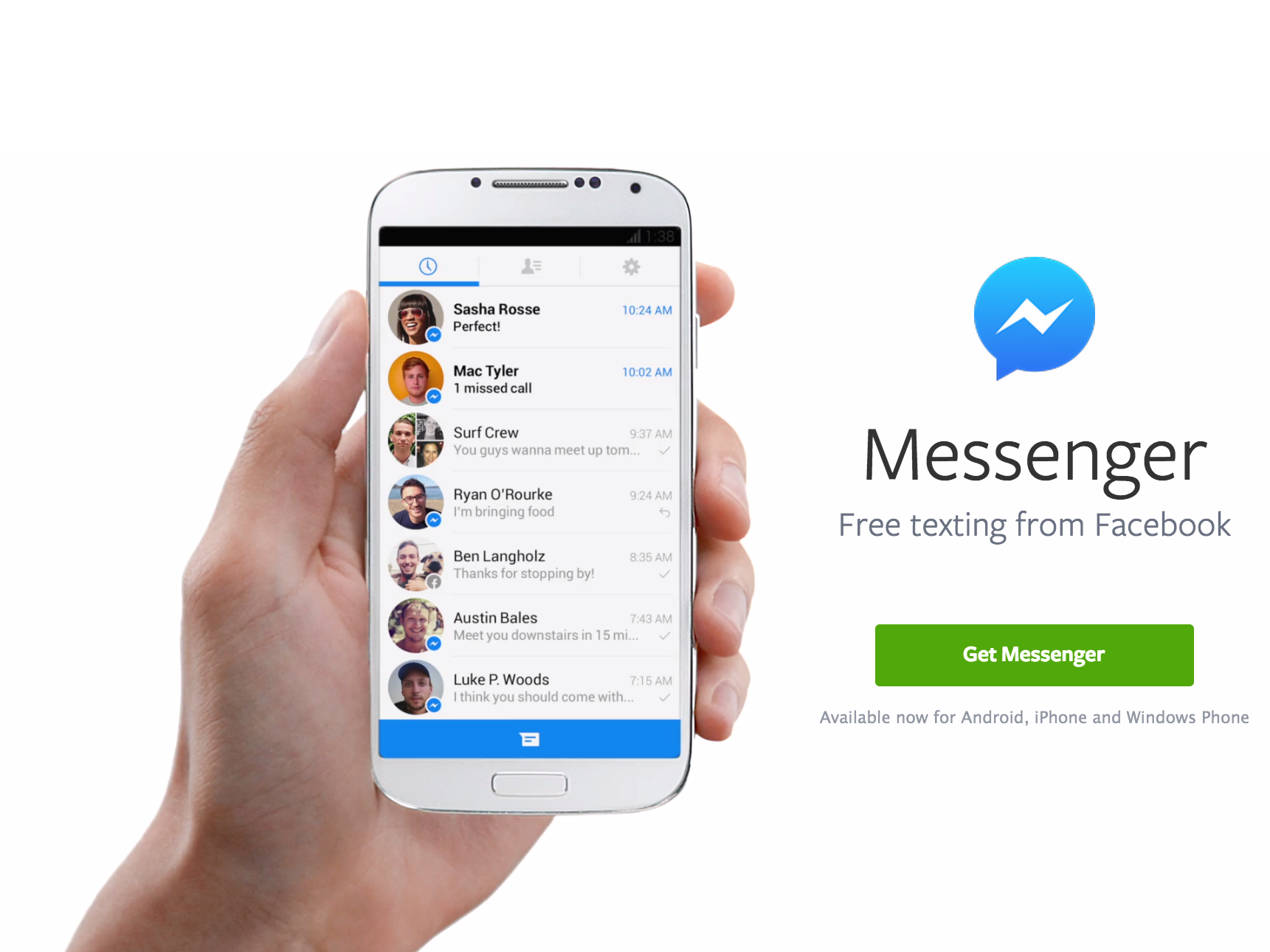 facebook messenger free download for android