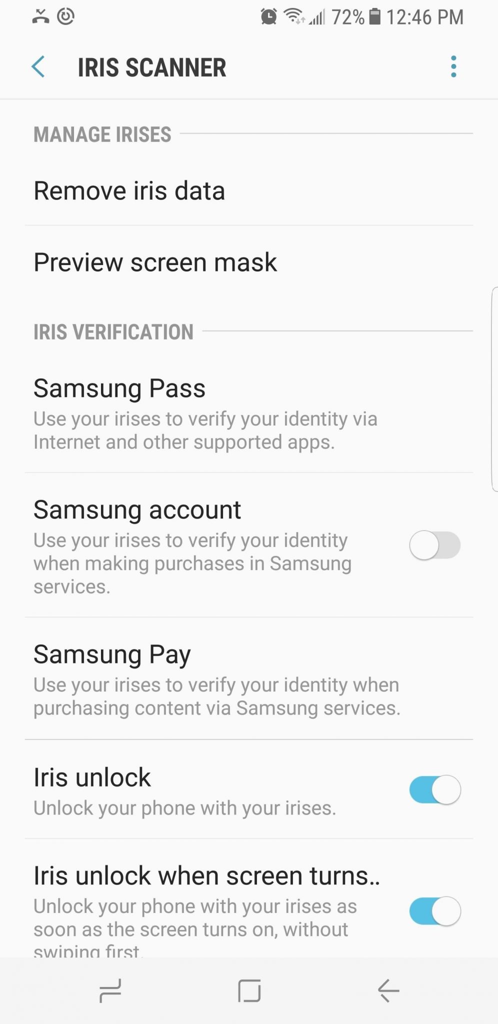 How To Fix Galaxy Note 8 Iris Scanner Issues