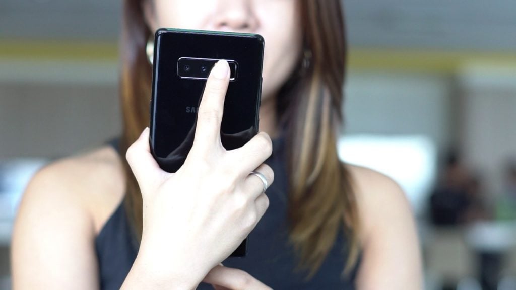 Cómo configurar el escáner de huellas dactilares en Galaxy Note 8
