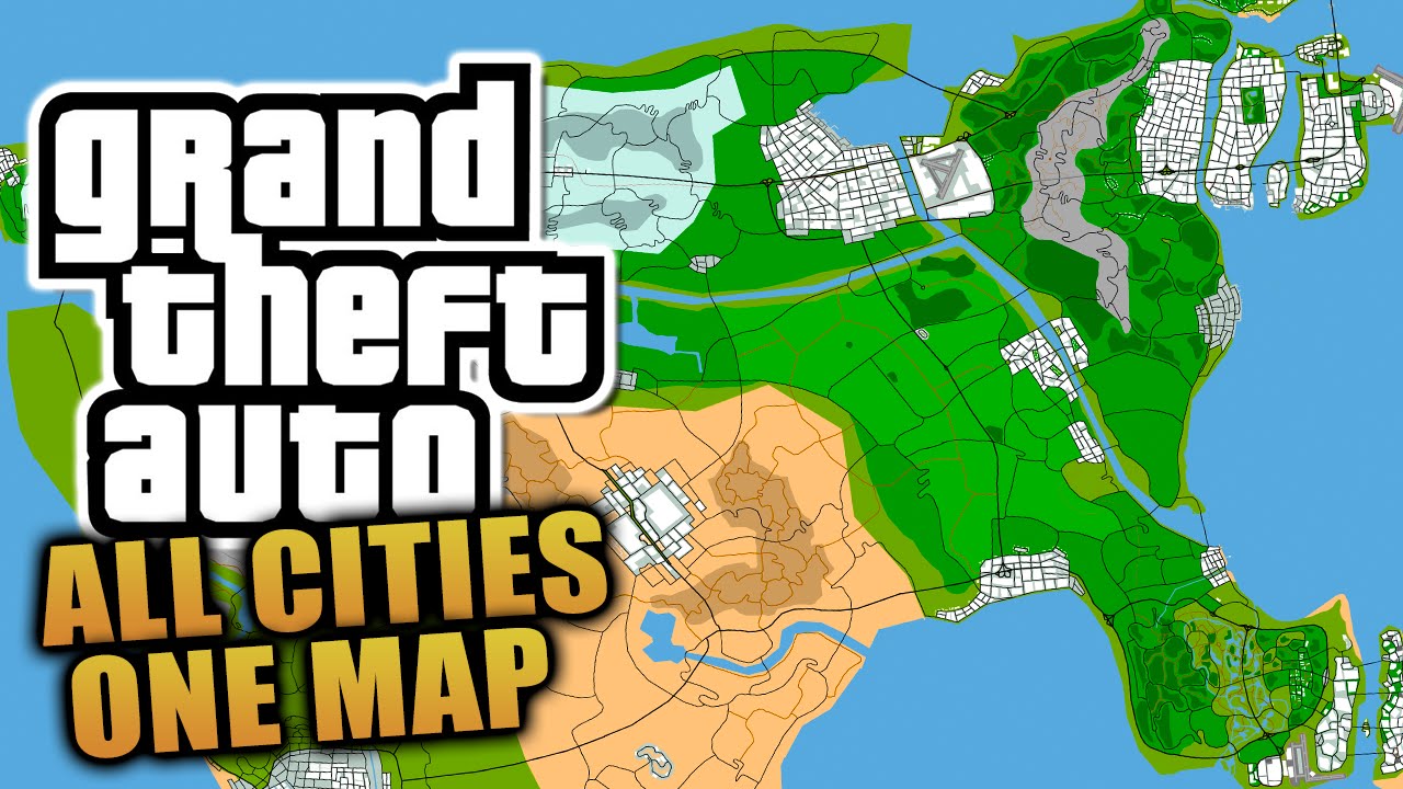 Grand theft auto 6 all cities
