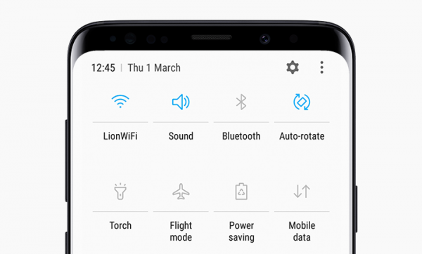 Airplane Mode Galaxy S9