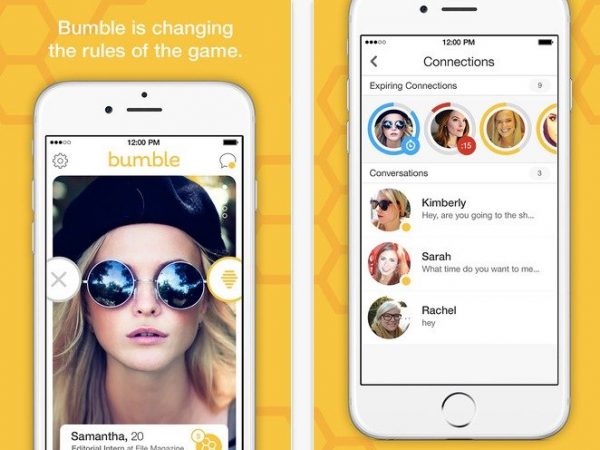 Application Bumble iPhone XR