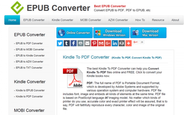 EPUB converter