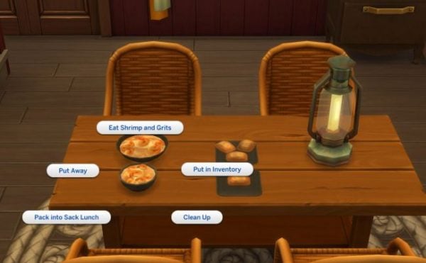 Sims 4 Mods Interacciones de alimentos