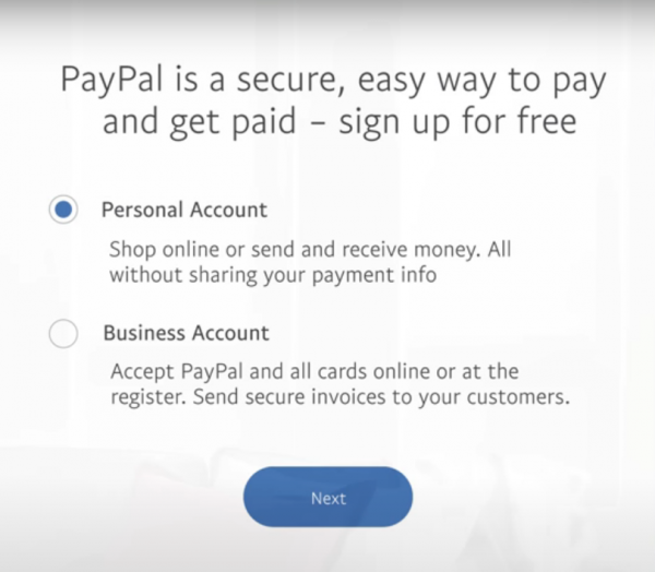 How To Set Up PayPal Personal Account