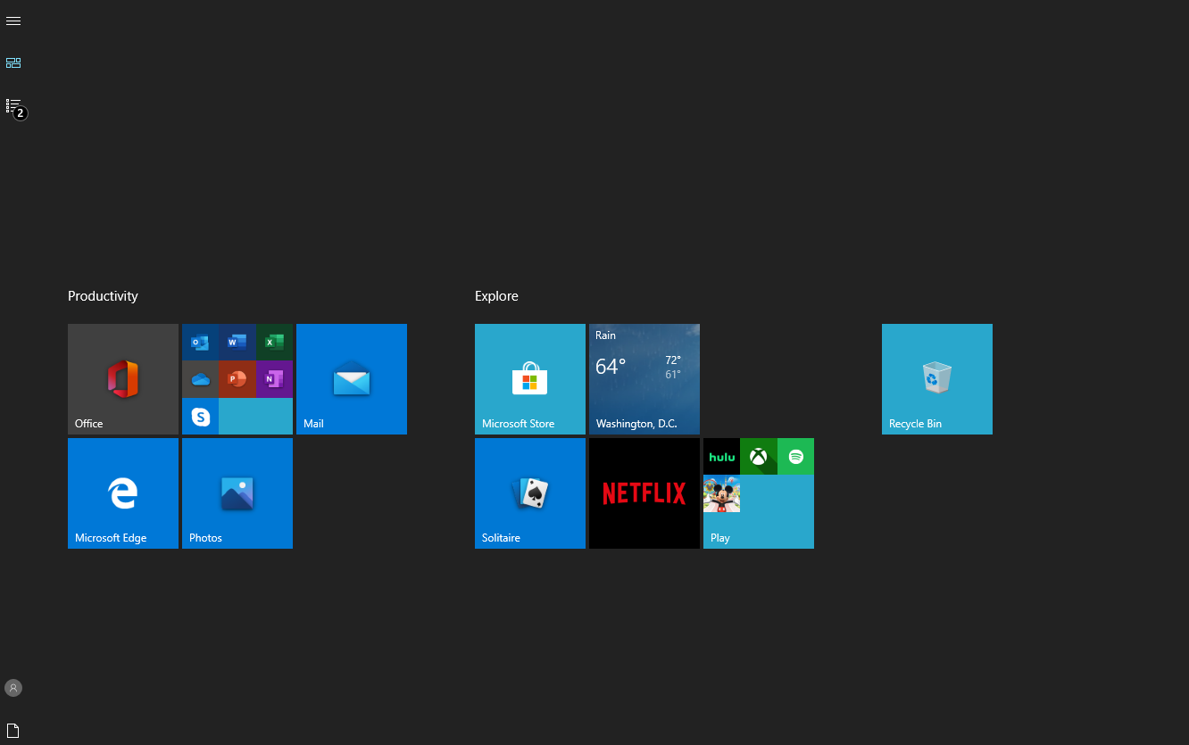 How To Use Start Full Screen In Windows 10 Technobezz